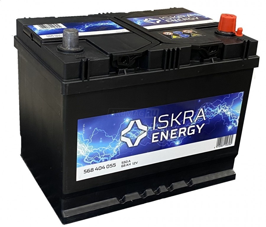 ISKRA ENERGY 6СТ-68.0 (568 404 055) яп.ст