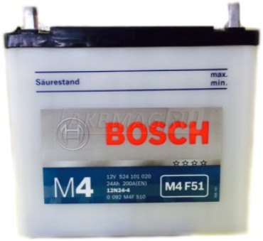 BOSCH FRESH PACK M4 F51 12V/24 А/ч