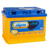 Аккумулятор АКОМ EFB 60L 60Ач 600А прям. пол. Аккумулятор АКОМ EFB 60L 60Ач 600А прям. пол.