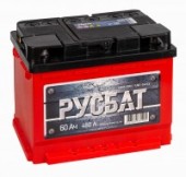 РУСБАТ 60L 480A 242x175x190 РУСБАТ 60L 480A 242x175x190