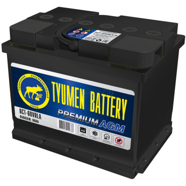 Тюмень AGM 60R 650A 242x175x190