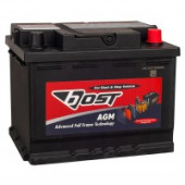 Аккумулятор BOST AGM 65 65Ач 700А обр. пол. Аккумулятор BOST AGM 65 65Ач 700А обр. пол.
