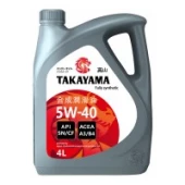 Моторное масло Takayama SAE 5W-40 4 л